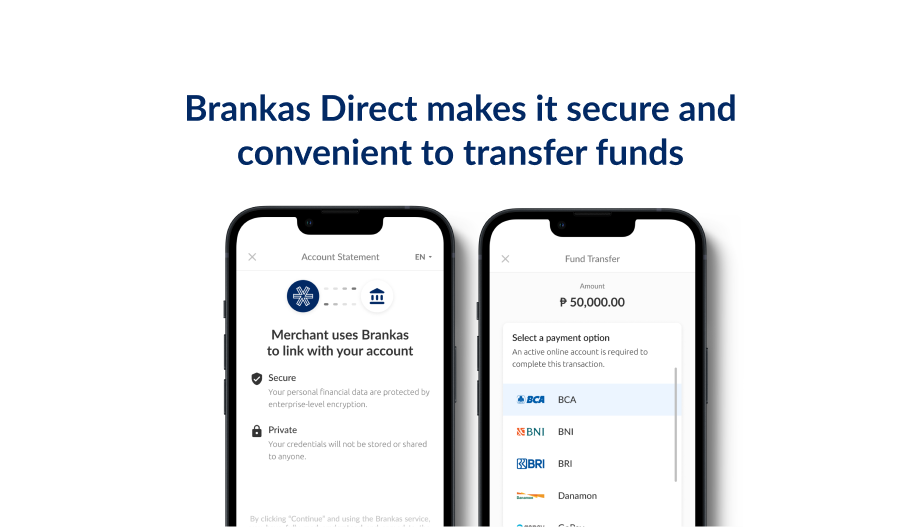 How to complete a transaction on Brankas Direct