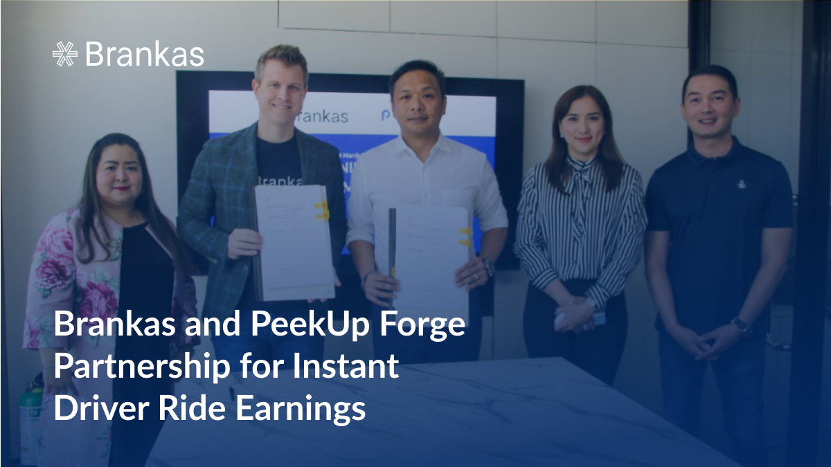 Brankas and PeekUp Forge Partnership for Instant Driver Ride Earnings